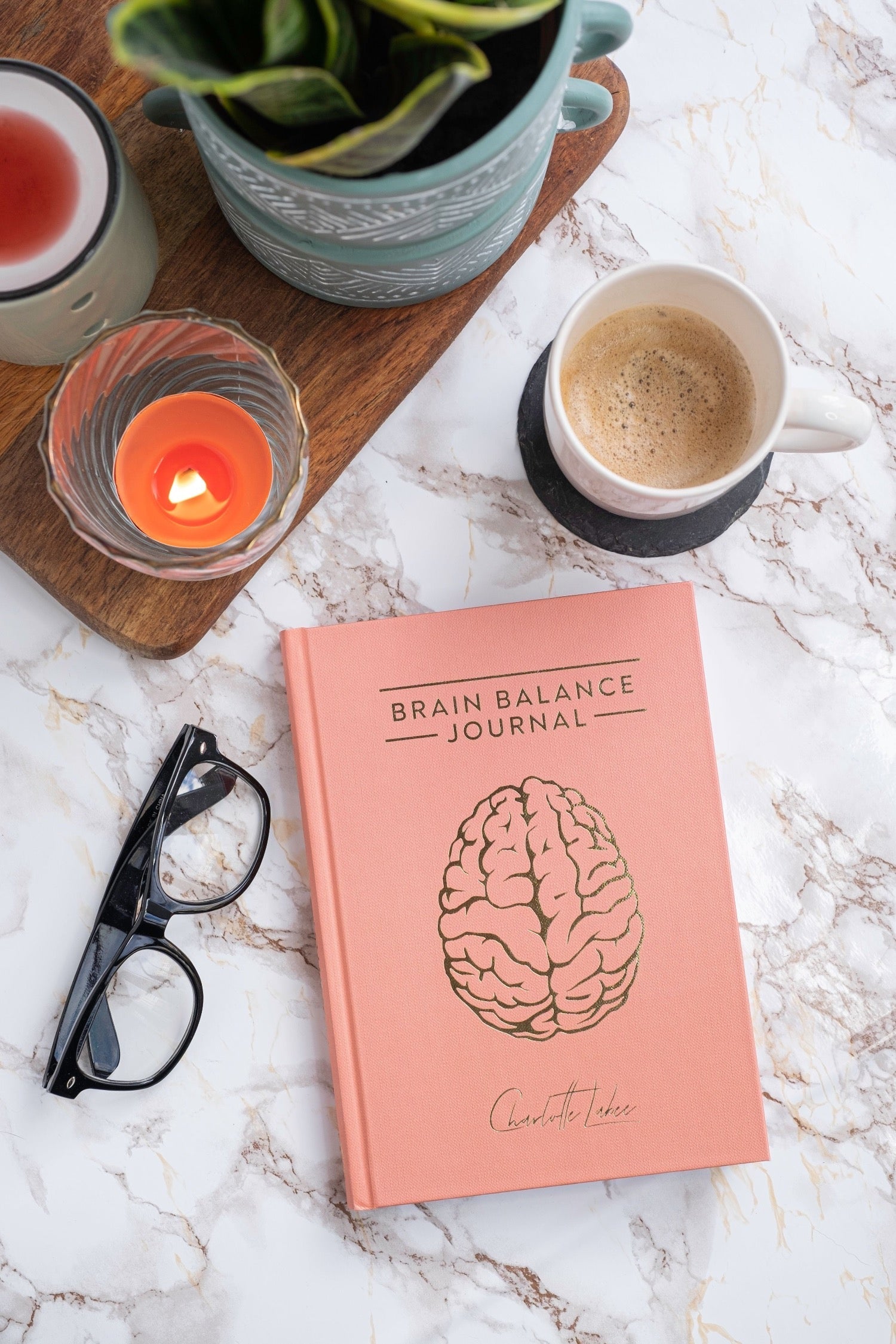 Brain Balance Journal - Licht oranje Charlotte Labee
