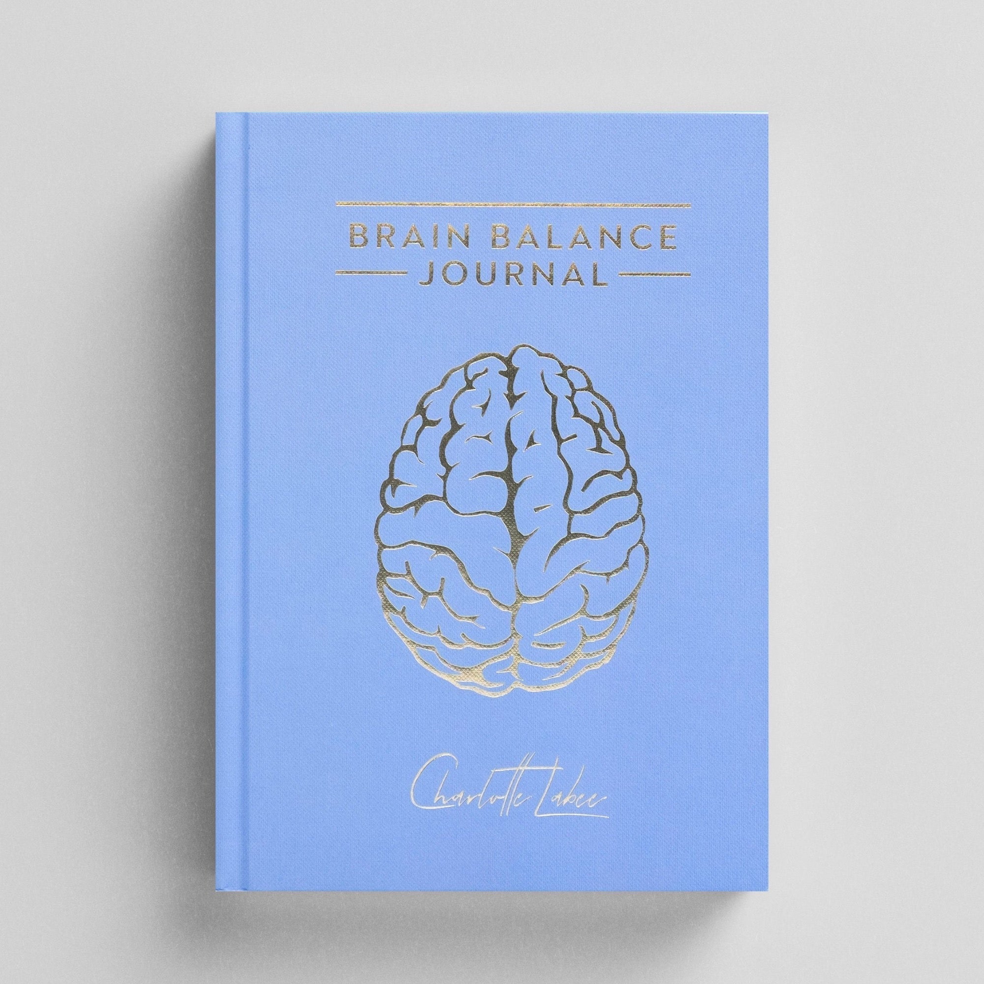 Brain Balance Journal - Ijsblauw Charlotte Labee